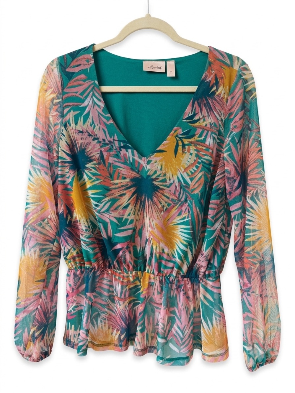 Willow & Root Floral Top